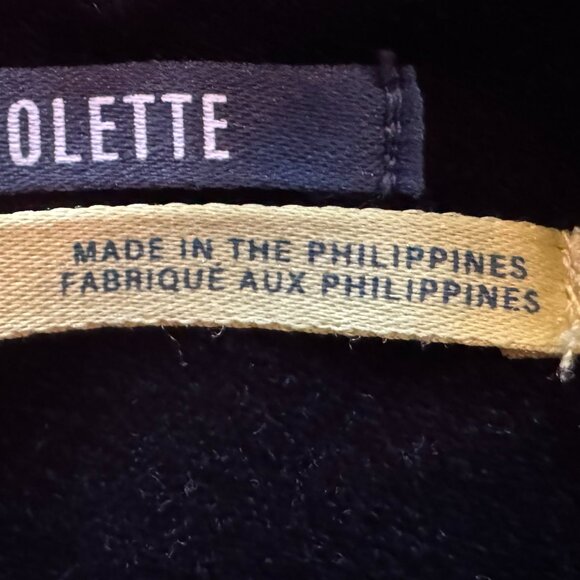 Colette Velvet Crop Wide-Leg Pants by Maeve Size 27P - Picture 7 of 14